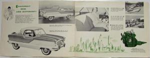 1956 AMC Metropolitan 1500 Amazing and Blazing New Sales Folder - Canadian