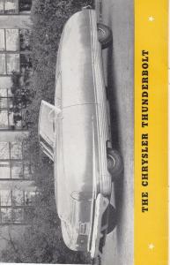 1941 Chrysler Sales Brochure ORIGINAL Thunderbolt Newport