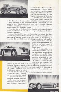 1941 Chrysler Sales Brochure ORIGINAL Thunderbolt Newport
