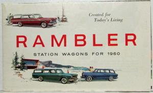 1960 American Motors Rambler Cross Country Station Wagon Sales Brochure REVISED