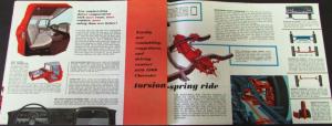 1960 Chevrolet Truck Suburban Carryalls Panel Sales Brochure Original