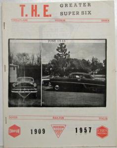 Terraplane Hudson Essex THE Greater Super Six Newsletter June 1968 Edition