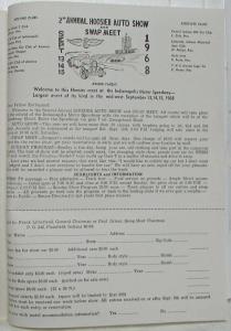 Terraplane Hudson Essex THE Greater Super Six Newsletter August 1968 Edition