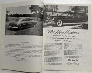 Terraplane Hudson Essex THE Greater Super Six Newsletter November 1968 Edition