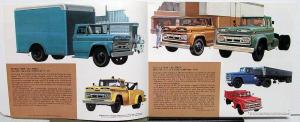 1960 Chevrolet Truck 50 60 Chassis Cab & Stake Series Sales Brochure