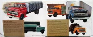 1960 Chevrolet Truck 50 60 Chassis Cab & Stake Series Sales Brochure