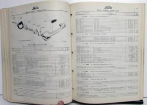 1944-1952 Ford Dealer Cars & Trucks Body Parts Book Catalog Repair Original
