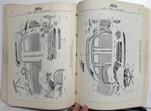 1944-1952 Ford Dealer Cars & Trucks Body Parts Book Catalog Repair Original