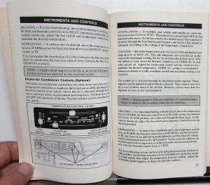 1981 Ford Econoline Van Owners Manual Care & Operation E150 E250 E350