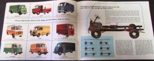 1960 Chevrolet Truck Step Van Forward Control Chassis Sales Brochure Original