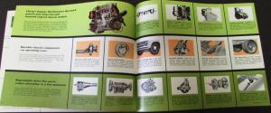 1960 Chevrolet Truck Step Van Forward Control Chassis Sales Brochure Original