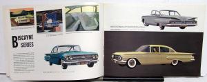 1960 Chevrolet Canadian Dealer Sales Brochure Full Line Impala Bel Air Corvette