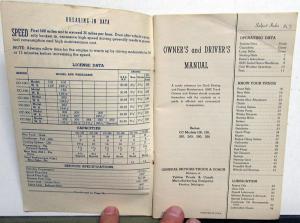 1941 GMC Truck Owners Manual Care & Op CC 100 150 250 300 350 Orig