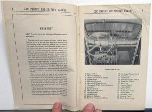 1941 GMC Truck Owners Manual Care & Op CC 100 150 250 300 350 Orig