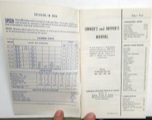 1941 GMC Truck Owners Manual Care & Op CC 100 150 250 300 350 Reproduction