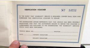 1962 GMC Diesel Engine Powered Trucks Owner Protection Plan Booklet 2nd Edition