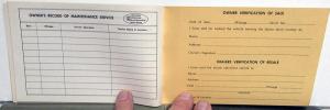 1962 GMC Diesel Engine Powered Trucks Owner Protection Plan Booklet 2nd Edition