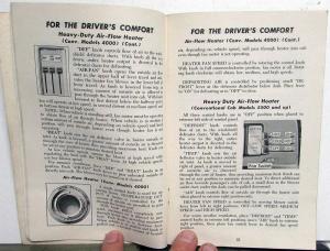 1966 GMC Gasoline Powered Trucks Owners Manual Care & Op 4000 & Up Models