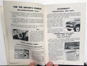 1966 GMC Gasoline Powered Trucks Owners Manual Care & Op 4000 & Up Models