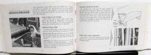 1967 GMC Handi-Van & Handi-Bus Owners Manual Care & Op G1500-G2500 Vans