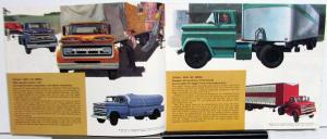 1960 Chevrolet Truck Series 70 80 Chassis Cab Sales Brochure Original