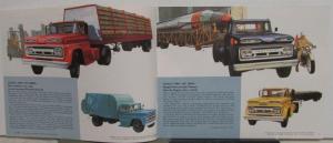 1960 Chevrolet Truck Series 70 80 Chassis Cab Sales Brochure Original