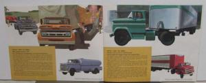 1960 Chevrolet Truck Series 70 80 Chassis Cab Sales Brochure Original