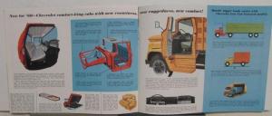 1960 Chevrolet Truck Series 70 80 Chassis Cab Sales Brochure Original