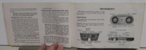 1968 GMC Truck Owners Manual Care & Op Gasoline Models 1500-3500 Pickups