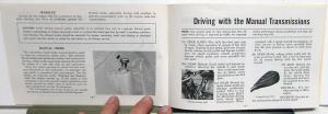 1969 GMC Handi-Van & Handi-Bus Owners Manual Care & Op G1500-G2500 Vans