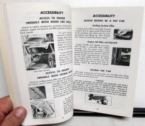 1971 GMC Truck Owners Manual Care & Op Instructions All Diesel Models