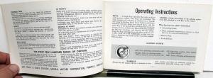1970 GMC Handi-Van & Handi-Bus Owners Manual Care & Op Instructions G1500-G2500