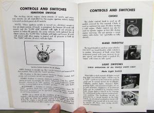 1973 GMC Truck Owners Manual Care & Op Instructions Gasoline Models 5000-8500