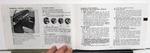 1973 GMC Truck Owners Manual Care & Op Instructions Pickup CK 1500-3500 Models