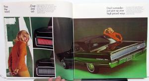 1967 Dodge Coronet RT 500 Sales Brochure 440 Hemi 426