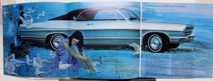 1967 Ford LTD XL Galaxie 500 Custom 500 Wagons Color Sales Brochure Revised