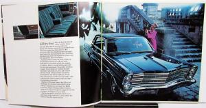 1967 Ford LTD XL Galaxie 500 Custom 500 Wagons Color Sales Brochure Revised