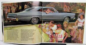 1967 Ford LTD XL Galaxie 500 Custom 500 Wagons Color Sales Brochure Revised