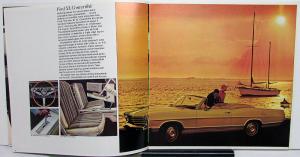 1967 Ford LTD XL Galaxie 500 Custom 500 Wagons Color Sales Brochure Revised
