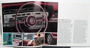 1967 Ford LTD XL Galaxie 500 Custom 500 Wagons Color Sales Brochure Revised