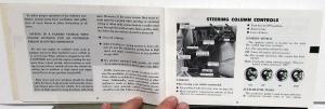 1975 GMC Van Owners Manual Care & Op Instructions Vandura Rally Wagon STX