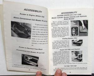 1975 GMC Truck Owners Manual Care & Op Instructions Gasoline 4500-8500 Models