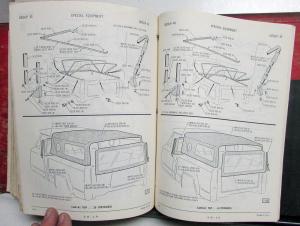1974 Thru 1977 Jeep Dealer Parts Catalog Book Wagoneer Cherokee CJ Universal