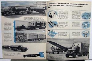 1949 Sterling Truck Dealer Sales Brochure Highway Transport Models Orig