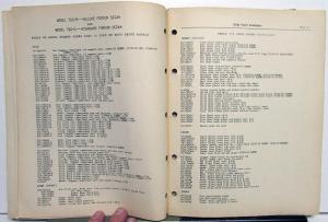 1938 Ford Canadian Dealer Body Parts Catalog Book Original Car Commercial Truck