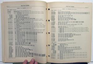 1938 Ford Canadian Dealer Body Parts Catalog Book Original Car Commercial Truck