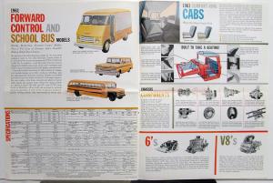 1961 Chevrolet Truck Full Line Models & Specifications Sales Folder Original