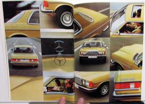 1981 Mercedes Benz Foreign Dealer German Text Sales Brochure 230 280 CE