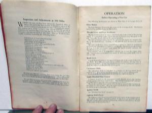 1929 Studebaker Commander Eight Owners Manual Care & Op Instructions Original