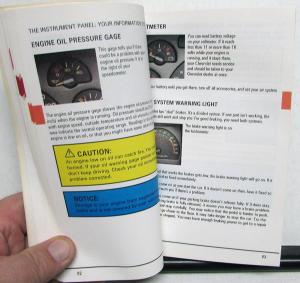 1990 Chevrolet Camaro Owners Manual Care & Op Instructions RS IROC Original